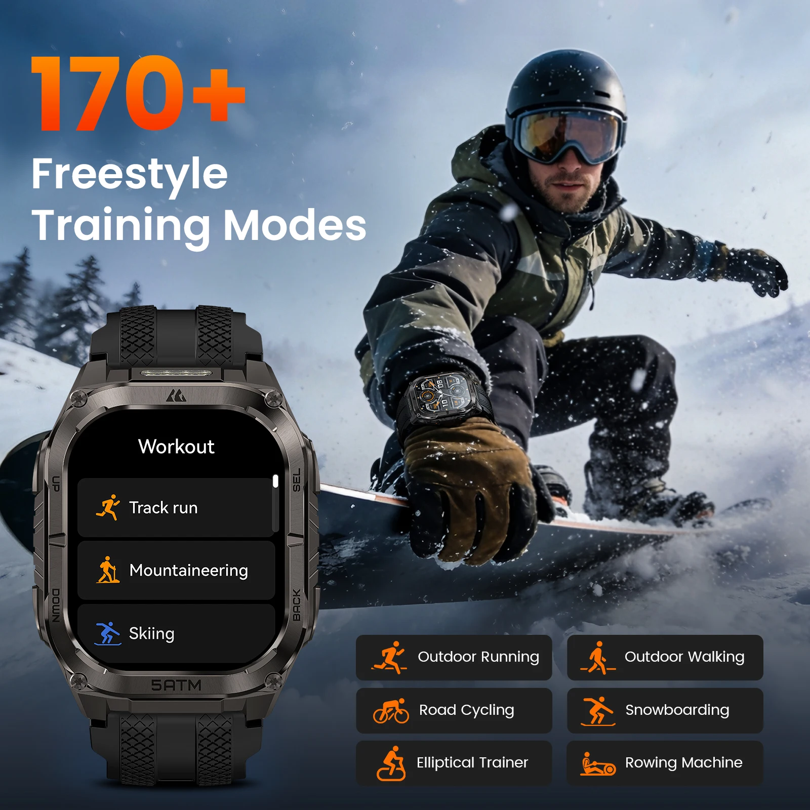 KOSPET TANK M4C Smartwatch KOSPET TANK M4C Smartwatch - Image 5