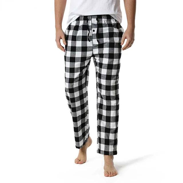 Discover more than 67 mens black flannel pajama pants super hot in