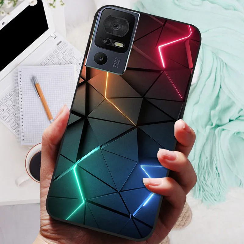 Black Lion and Wolf Silicone Soft Phone Case - Protective Shell