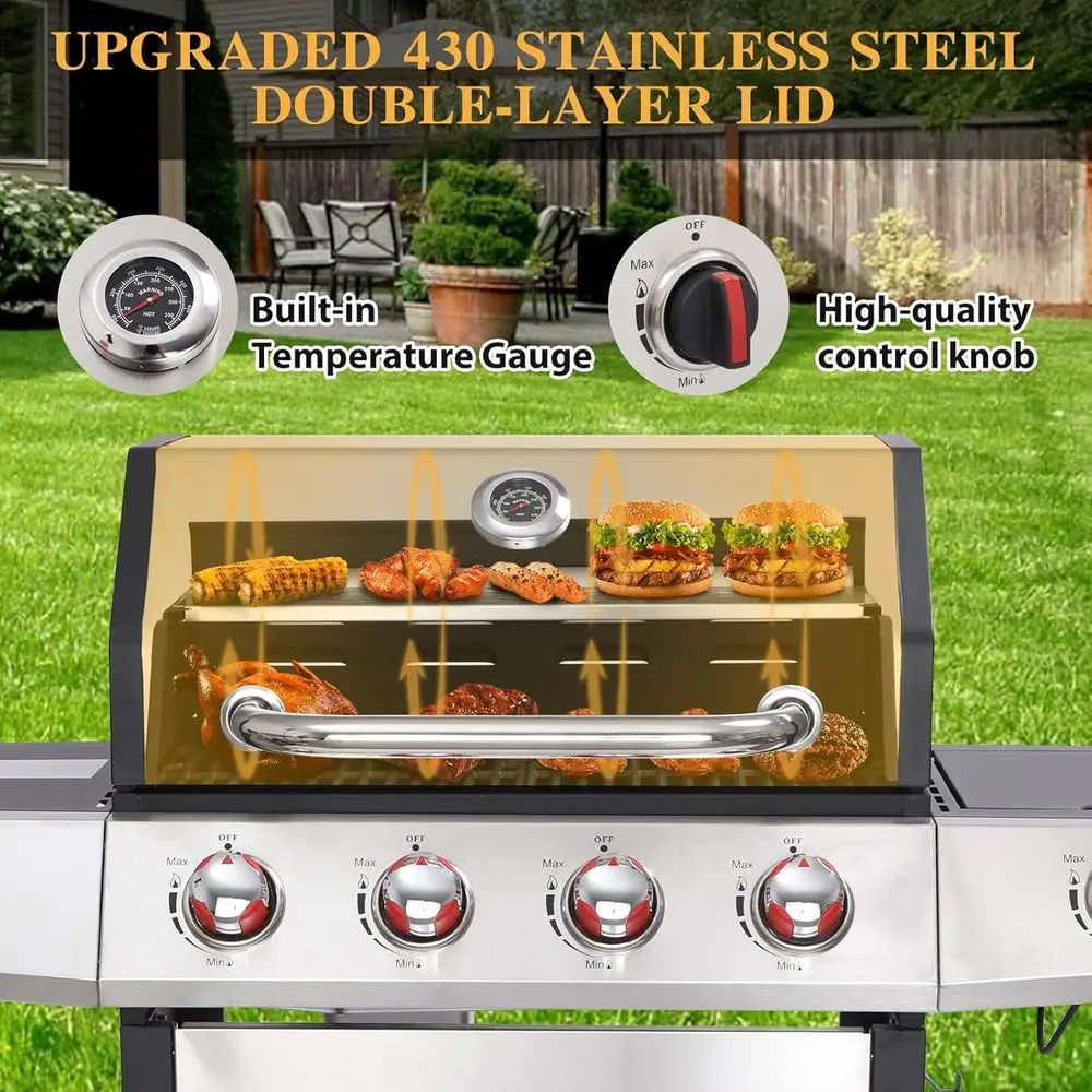 3-in-1 BBQ Grill Combo 6