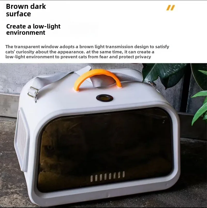 High Appearance Level Cat Bag Portable Stress Proof Large Capacity Capsule Cat Carrier Pet Small Dog Bag Backpack Carrier