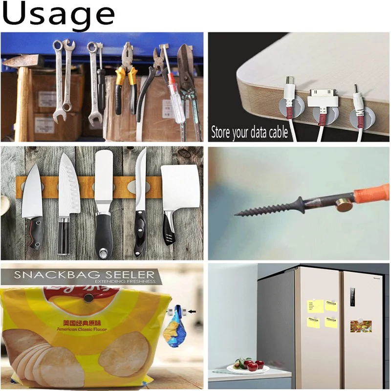 Ultra-Strength Disc Magnets for Home and Craft Projects