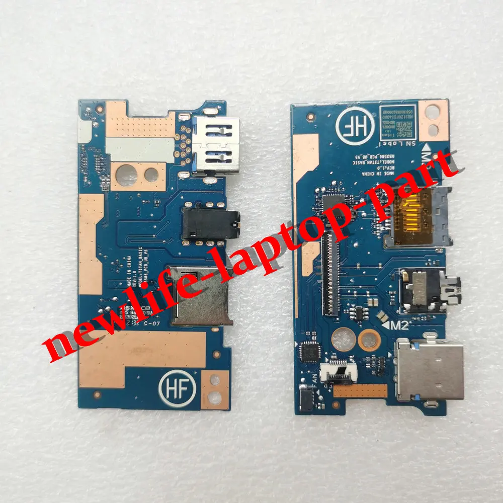 

Original For Samsung NP750XDA NP750TDA USB AUDIO CARD READER IO BOARD NB3586 NB3586_PCB_UB_V5 BA83-02475A FREE SHIPPING