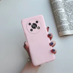 Charming Soft Silicone Phone Case for Honor Magic4 Lite 5G and Magic4 Pro - Cute and Durable Protection Cover (Pink)