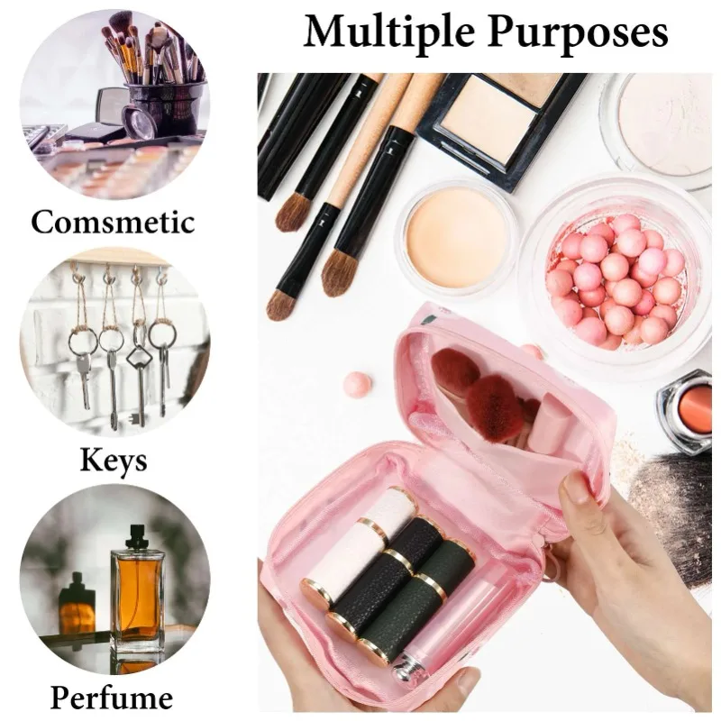 Travel Waterproof Tampon Storage Bag Cute Sanitary Pad Organizer Portable Makeup Lipstick Key Holder for Women and Girls