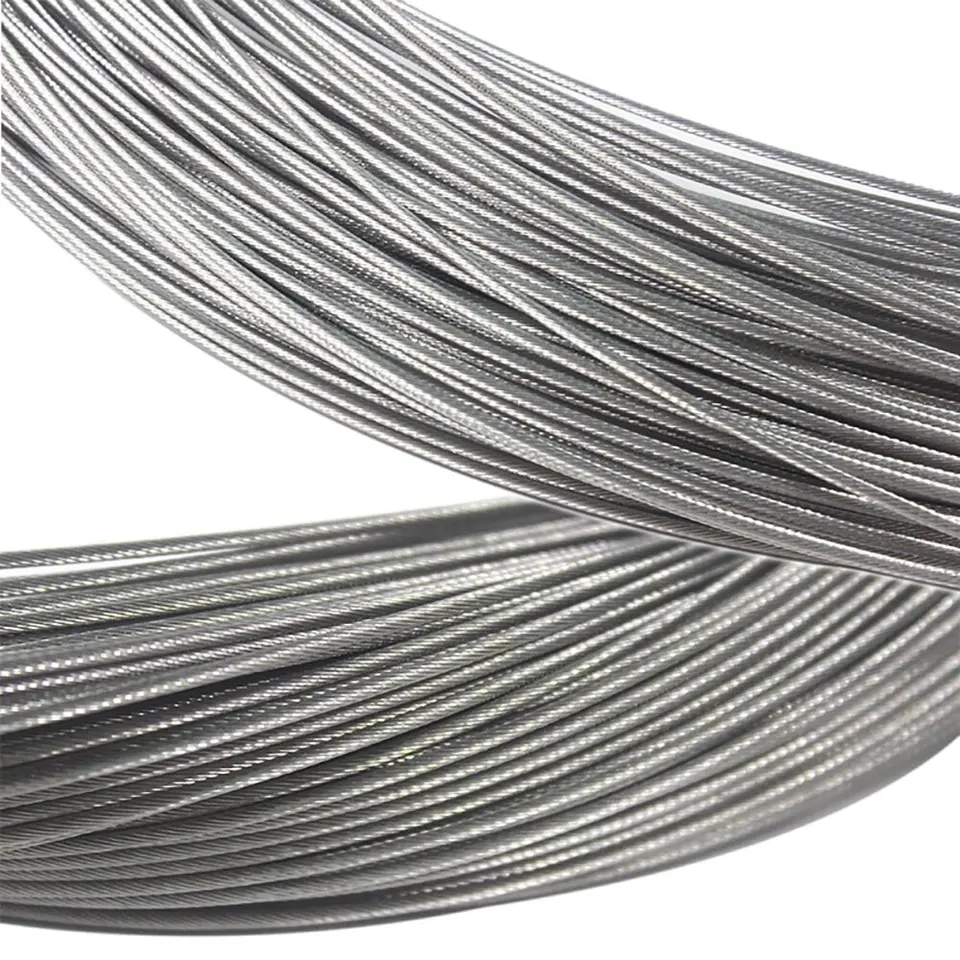 Deragliatore Per Cambio Fibrax FCG Bianco - Cavo In Acciaio Inox Con - Foto 5