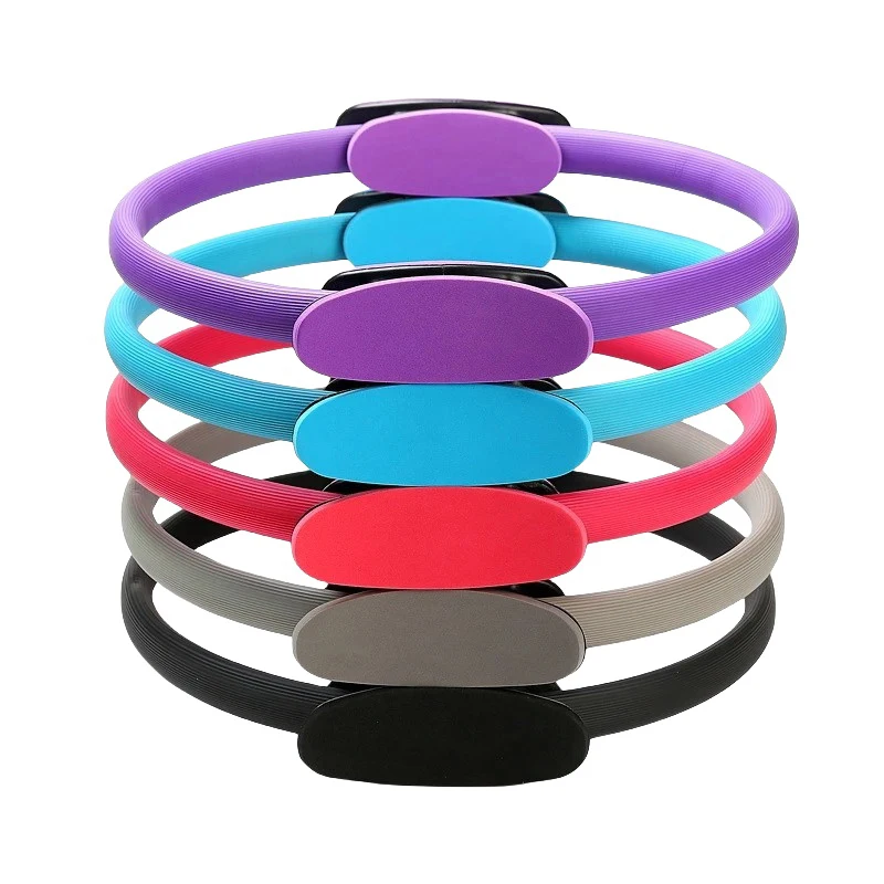 Description Picture 6 of item1Pc Yoga Pilates Ring Durable Non-Slip Exercise Circle Fitness Magic Circle For Toning Sculpting Pilates Ring Flexibility