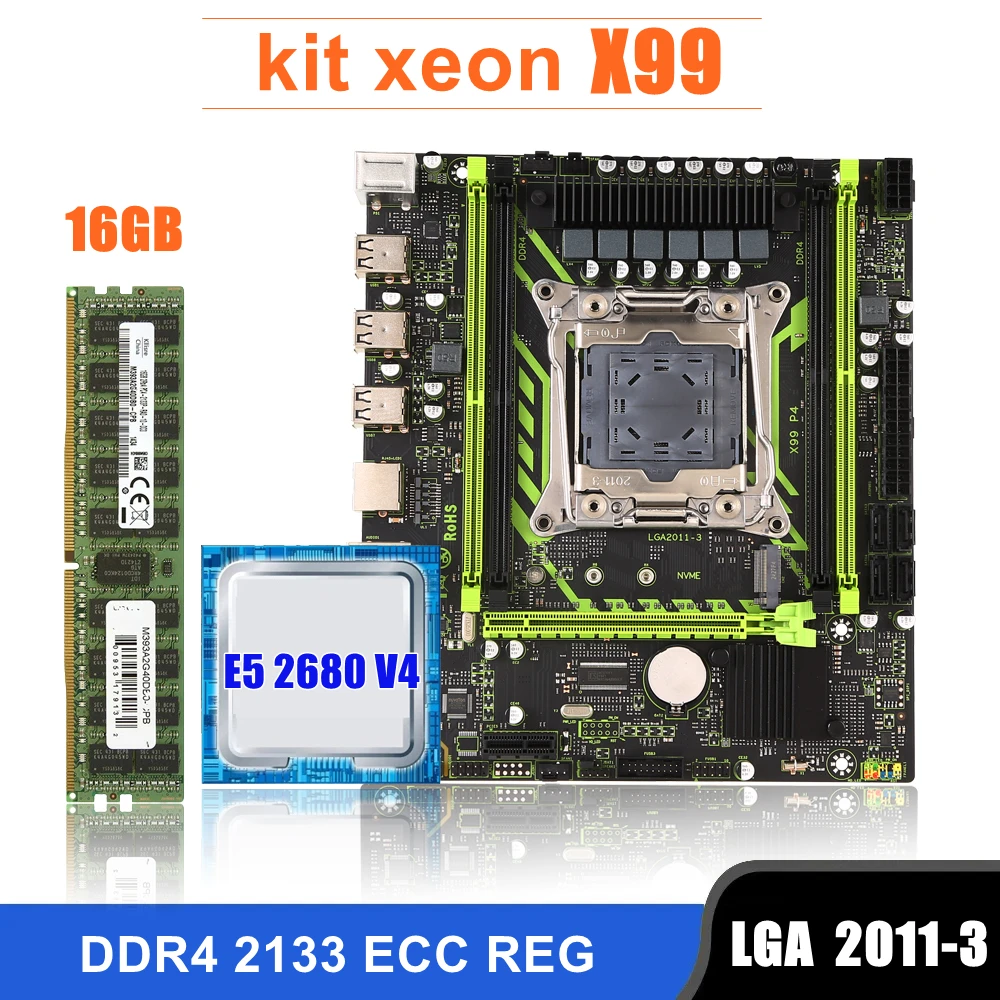 X99 Xeon E5-2680v3 マザーボードセット X99 Xeon E5-2680v3 マザーボードセット
