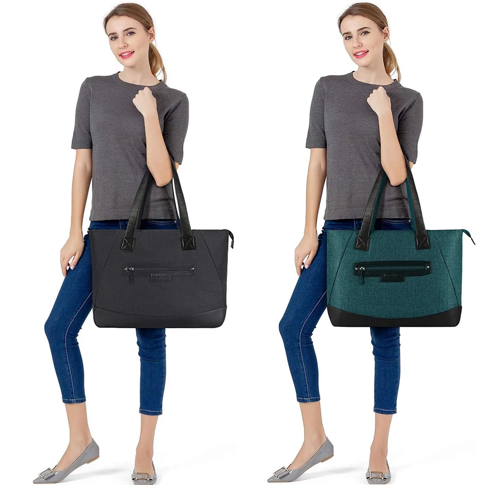 Bolsala Leve para Laptop para Mulheres Bolsa de Ombro para Trabalho Viagem Compras Negócios Transporte Moda 17 173 - Imagem 3