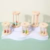 Montessori Baby Development Games of Children Girl 1 to 2 Years Wood Rattles Bell Color Early Educational Hearing Musical Toys 5