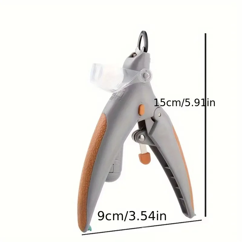 Pet Nail Clipper LED Light Dog Cat Multifunction Trimmer Pet Cleaning Grooming Supplies