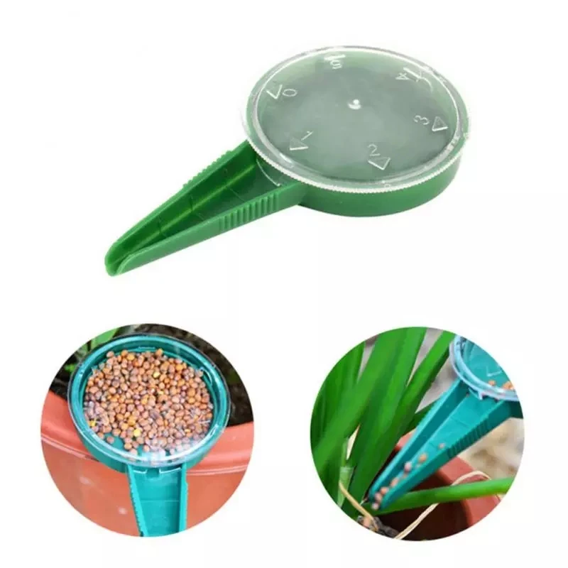 4Pc Adjustable Garden Plant Seed Dispenser Sower Dial Disseminator Sower Planter Starter Seeder Gardening Gadgets Dispenser Tool images - 6