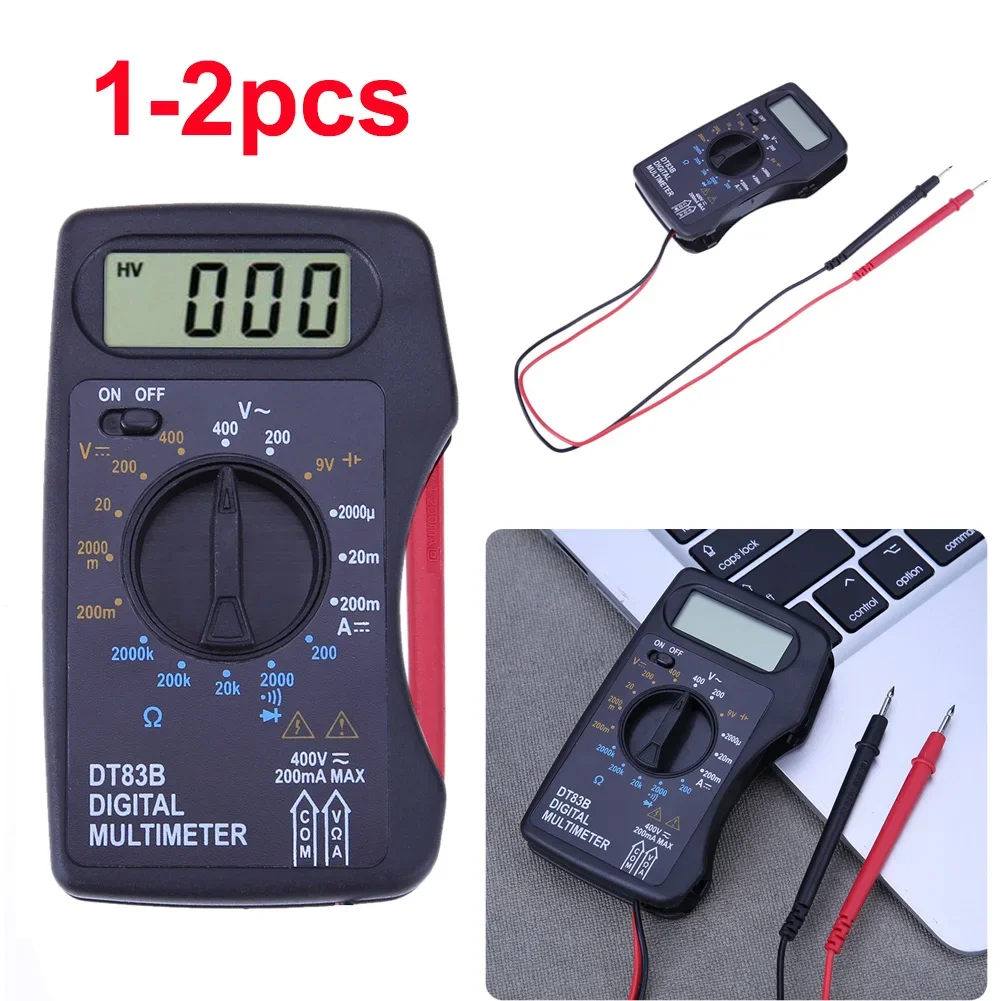 Digital Multimeter Voltmeter Ammeter Ohm Meter Tester