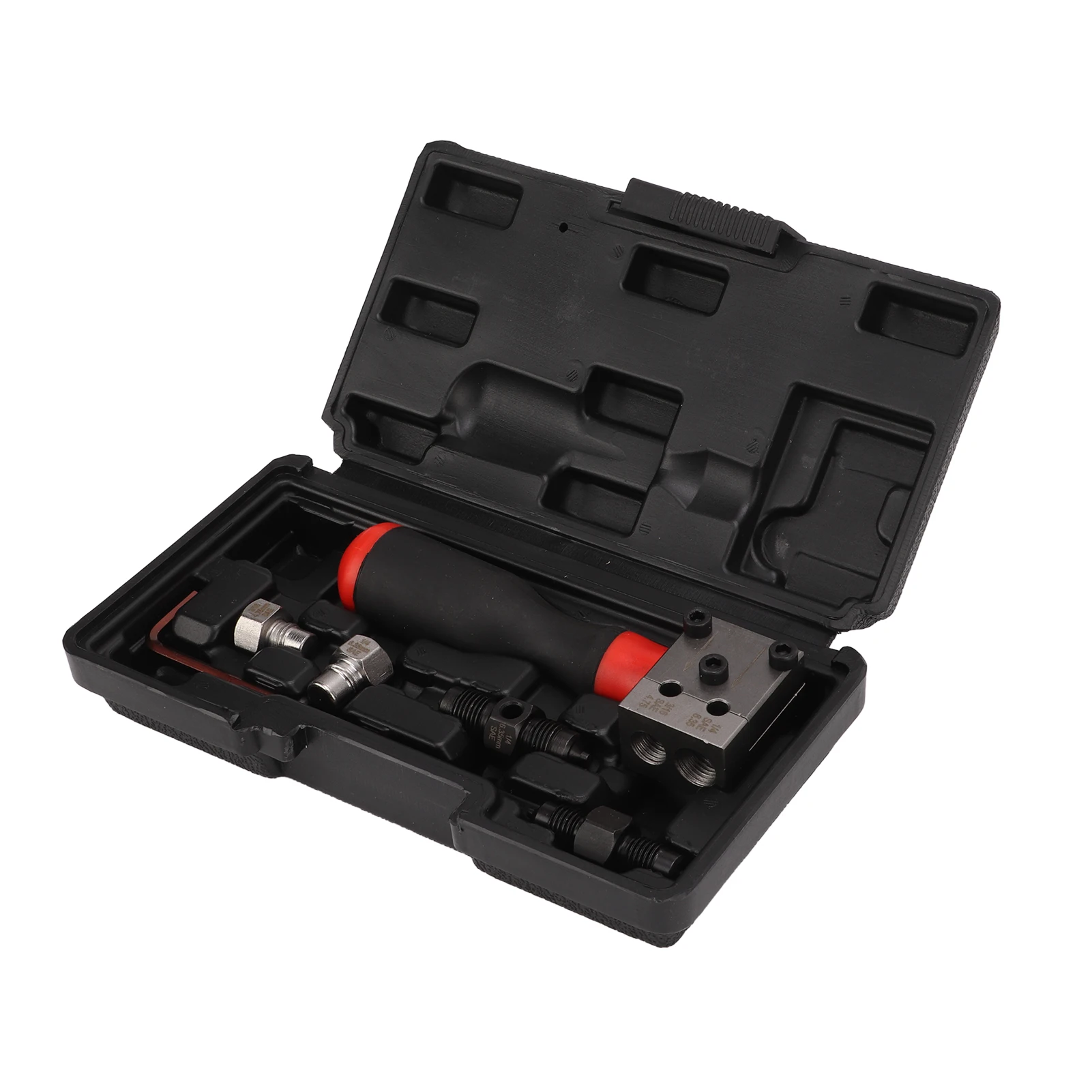 Brake Line Single Double Flare Tool 3/16in 1/4in Copper Tube Adapter Auto Repair Tools brake line flaring tool