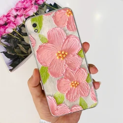 Stylish Painted Clear Silicone Phone Case - Sport Design for Redmi 9A Spork (754)