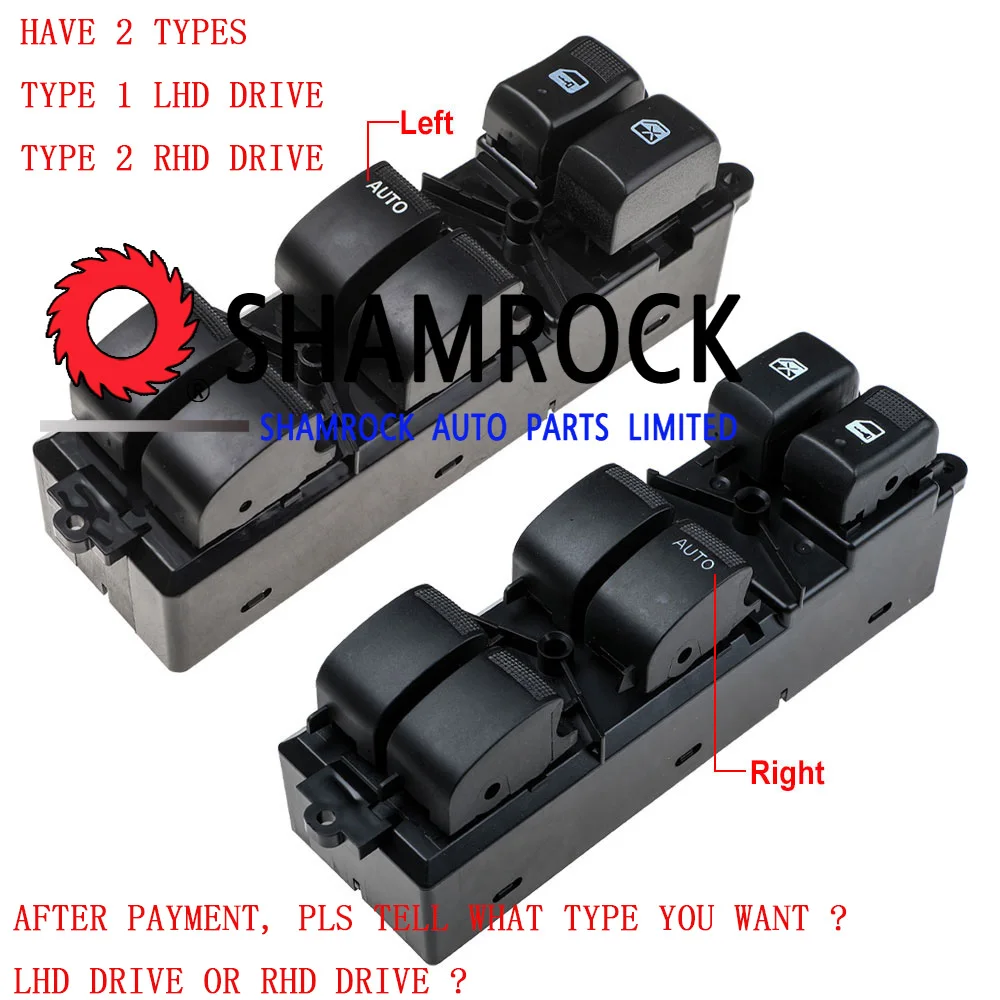 

8-97417469-0 8974174690 главный переключатель окна для пикапа D-Max Dmax 2012-2019 8-97417469-0 8974174690 имеют LHD и RHD