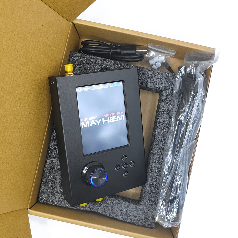 Ʈ   ù, HackRF One Portapack H2, V1.7.4 ߿ ÷  SDR , 2000mAh