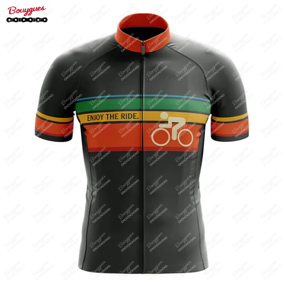thumbnail image 1 of 17 nuevos estilos de maillot de ciclismo de verano V26 para hombre, maillot reflectante de manga corta para ciclismo de montaña y descenso, ropa para equipos profesionales, 1 of 5