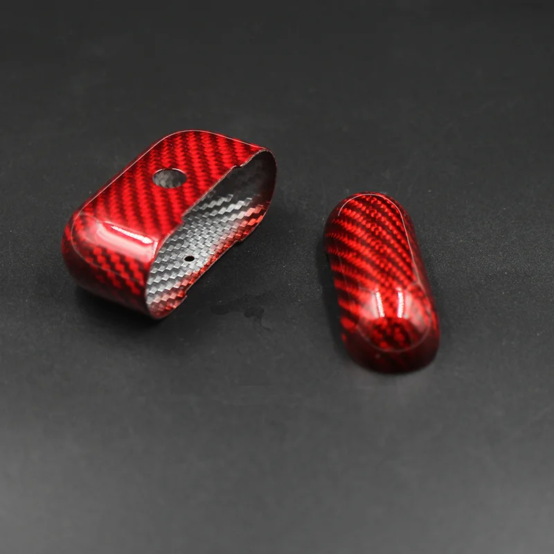 Premium Ultra-Thin Real Carbon Fiber Earphone Protective Case