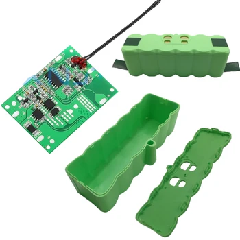 Batteria Custodia protettiva in plastica PCB Circuito di protezione di ricarica per Irobot Roomba serie 5/6/7/8/9 Robot spazzanti