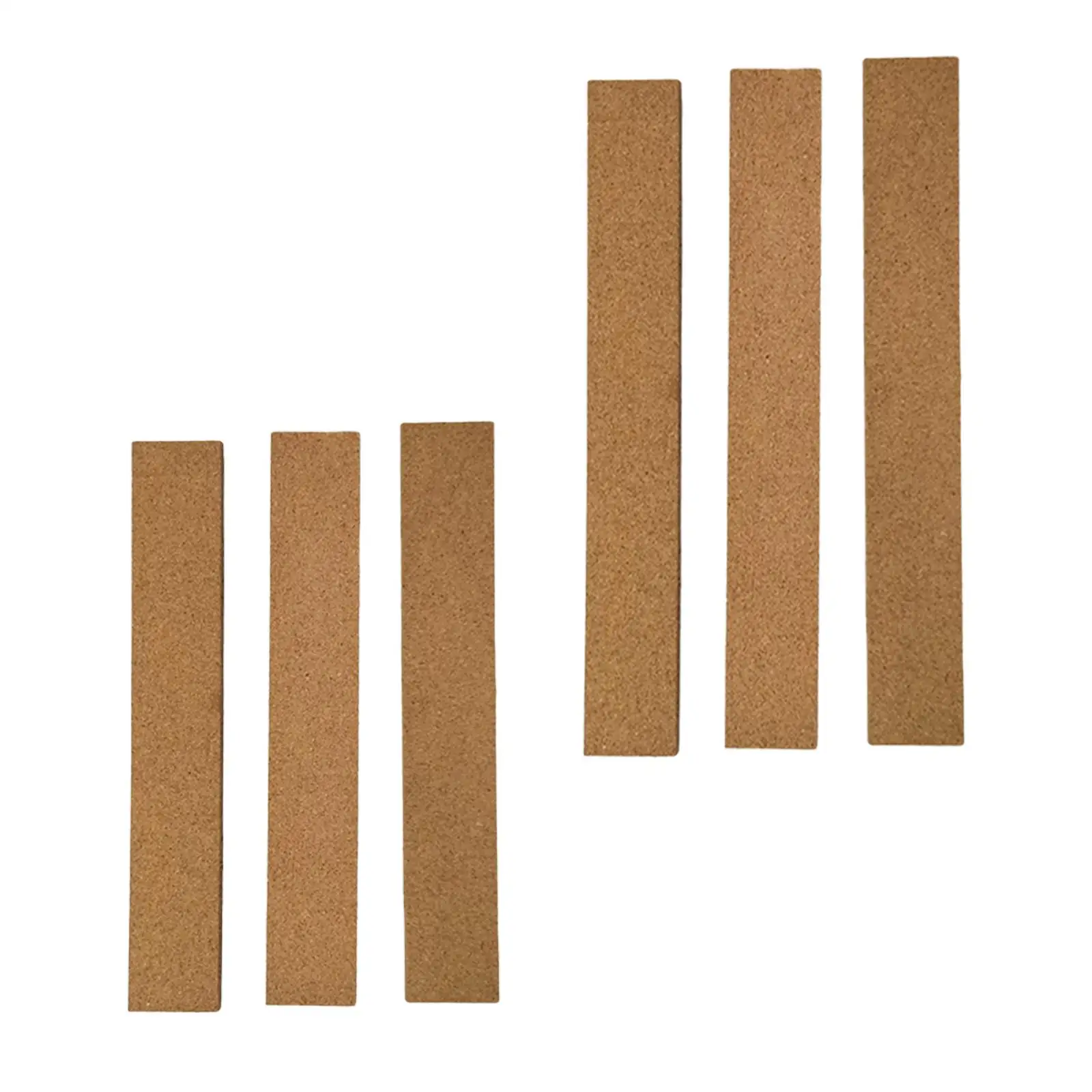 3 Pieces Cork Board Strips Message Board Reminders Wear Resistant Photo Wall Display for Office Living Room Restaurant