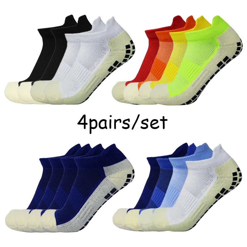 New Football Socks Slipper Breathable Non-slip Grips Men Women Outdoor Soccer Baseball Rugby Sports Sock