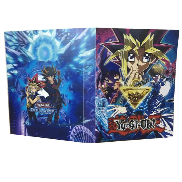 Yugioh – Album Porte-cartes, Livre De Dessin Animé Yu Gi Oh, Collection De  Cartes De Jeu, Carnet De Notes, Classeur Chargé, Jouets Pour Enfants, 160  Pièces - Jeu Cartes De Collection - AliExpress