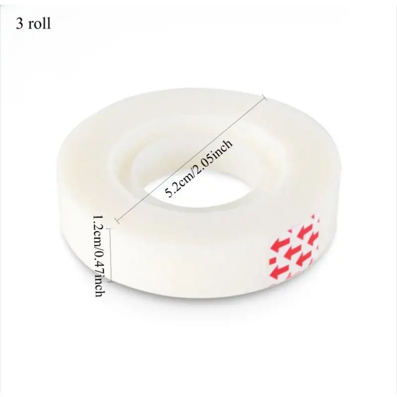 3/5Pcs Lot 투명한 실수 수정 테이프 보이지 않는 수정 도구 문구 애호가를 위한 표절 방지 복사 붙여넣기 수정 도구