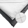 10% Silver Fiber Earthing Pillowcase Antibacterial EMF Protection Grounding Health Pillowslip Release Stress for Better Sleep 4