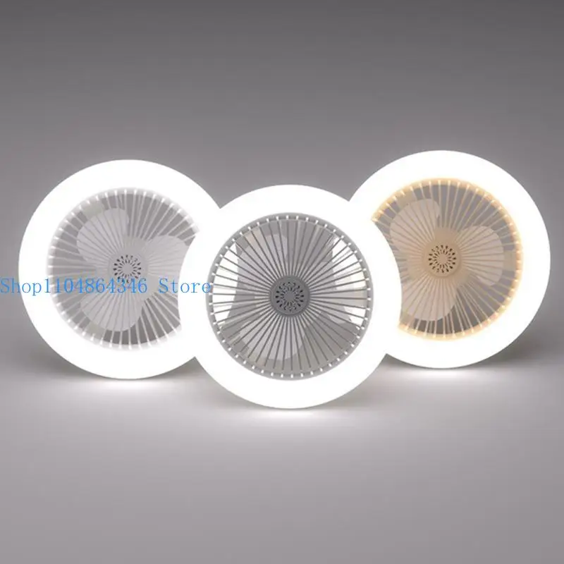 652F 전구 E27 등잔대 30W 실내 LED 아로마테라피 팬이 포함된 새로운 천장 선풍기
