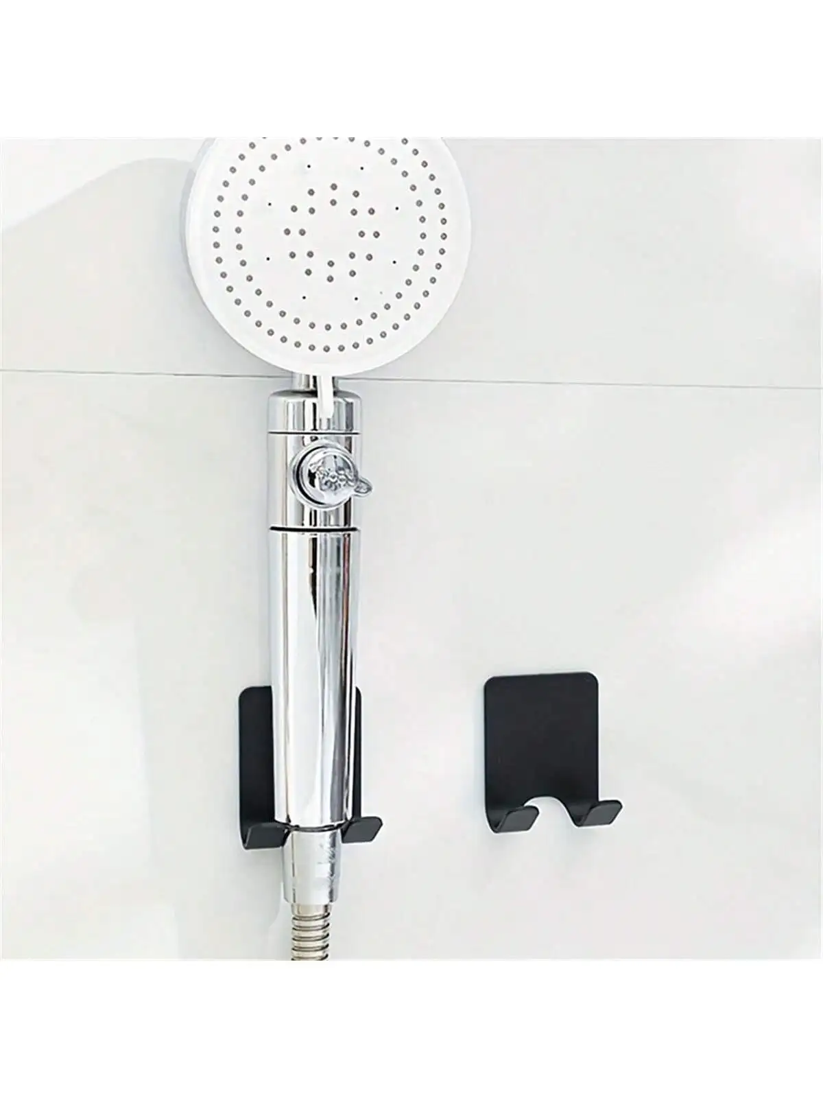 3-pack Multifunctional Power Plug Hooks, Punch-free Manual Razor Hooks, Razor Storage Brackets