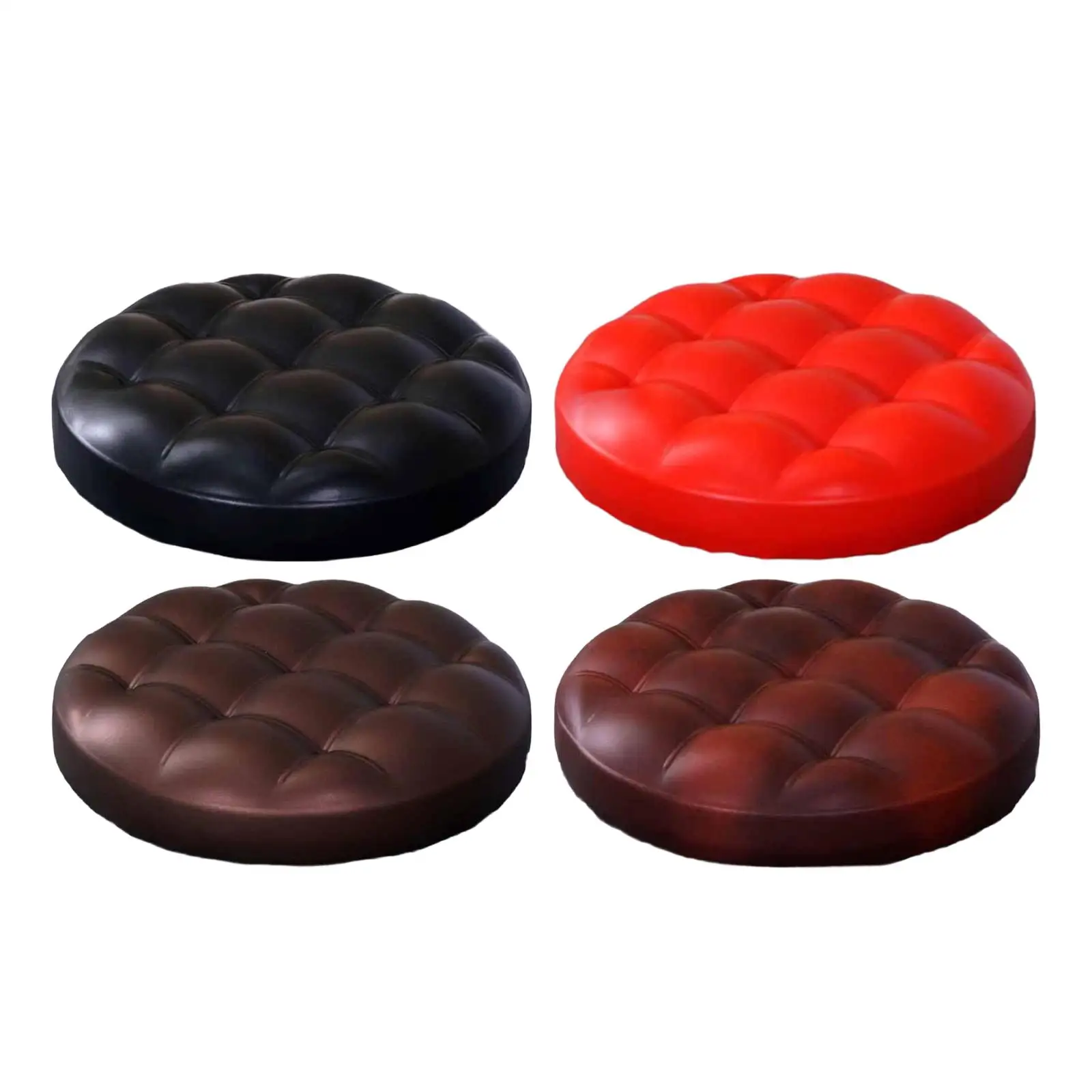Barstool Seat Cushion Replacement Round Seat Pad Bar Stool Chair Accessory for Hair Salon Barber Shop Home Dining Room Store