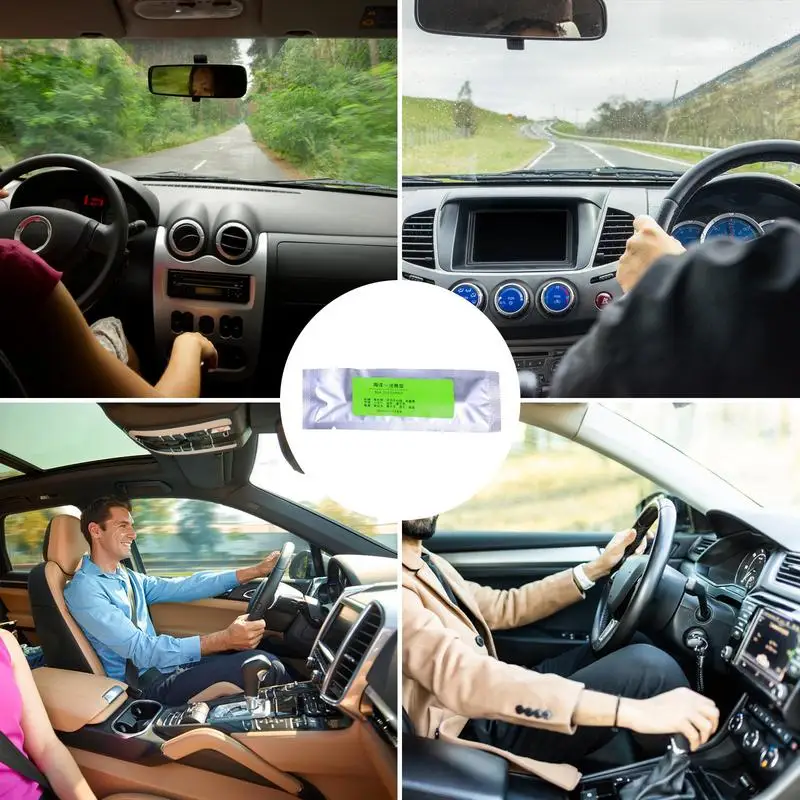 Solar Car Aromatherapy Diffuser Rotating Solar Car Fresheners LED With Parking Number Plate Energy Air Freshener