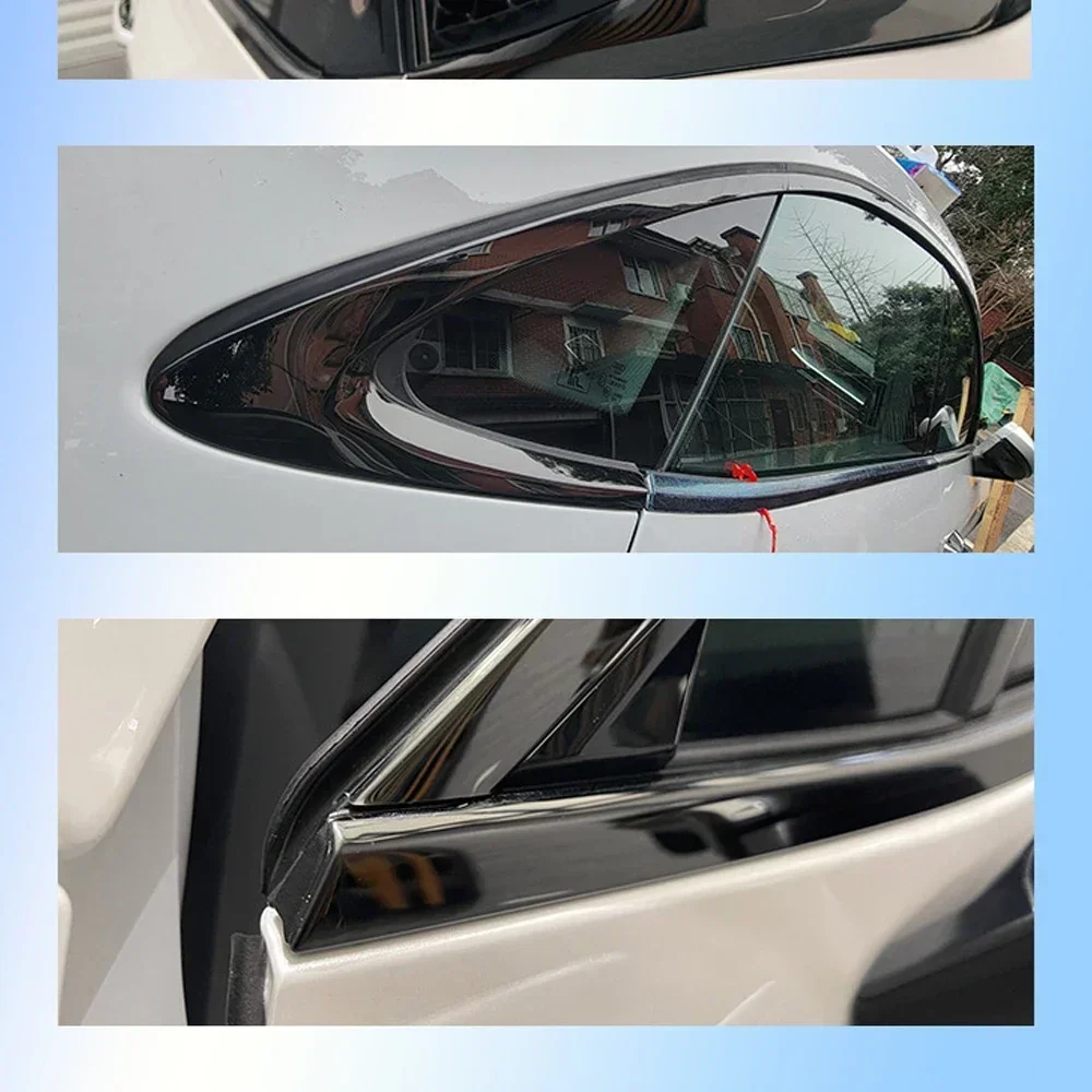 자동차 창문 프레임 스트립 트림, BMW 4 시리즈 F36 그란 쿠페 435d 440i 2013 2020 2014 2015 2016 2017 2018 2019 커버, 블랙 실버 스테인레스 스틸 액세서리
