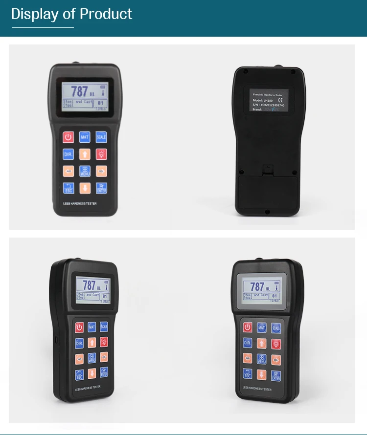 -1100 Portable Digital Metal Hardness Tester High-precision Leeb Hardness Tester