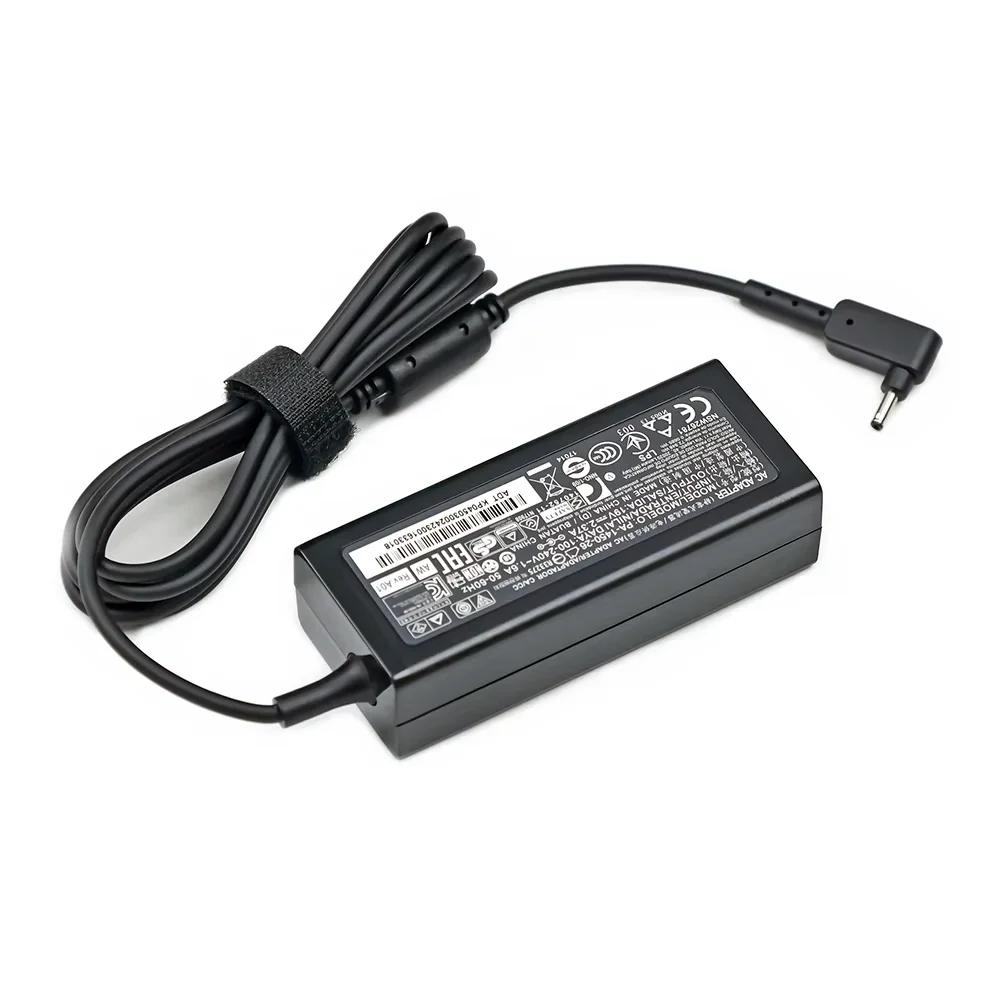 19V 2.37A 45W 노트북 충전기 AC 전원 어댑터 Acer Spin 1 SP111-32N 3 SP314-51 1 SF113-31 SF114-32 Swift 5 SF514-52T용