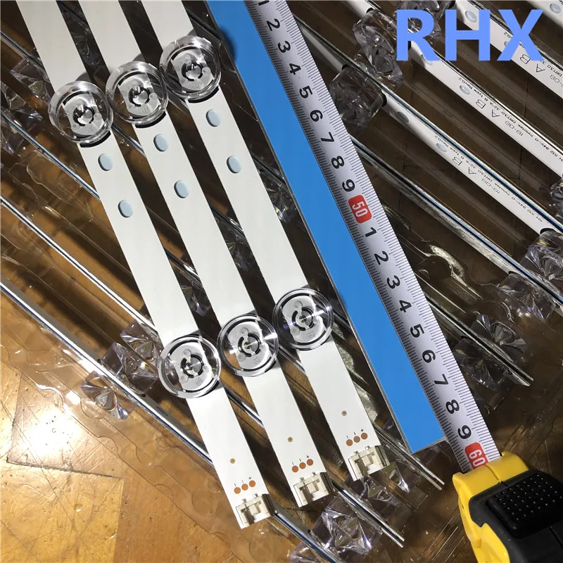 6LED 590mm LED backlight strip bar compatible for 32LB561V UOT A B 32 INCH DRT 3.0 32 A B 6916l-2223A 6916l-2224A