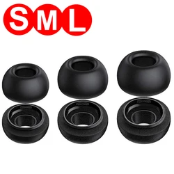 Premium Memory Foam Ear Tips - Enhanced Comfort Replacement Earbuds - Buds 3 Pro (Black - Mixed)