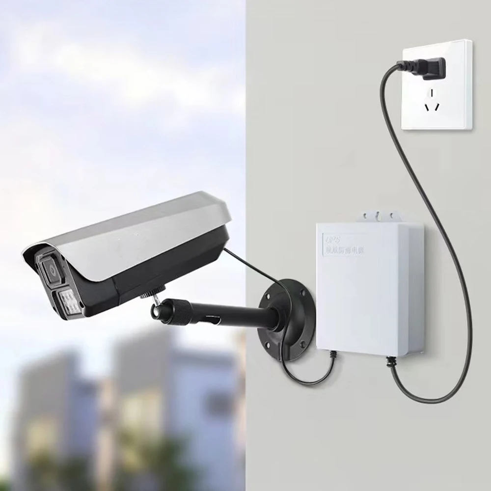 Waterproof UPS Uninterruptible Power Supply 12V 1.5A 3600mAh DC UPS Battery Backup Router Monitoring Security Home Camera