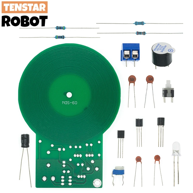 DIY Metal Detector Kit: Electronic Non-contact Sensor Module