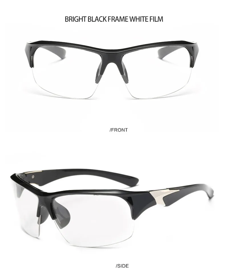 Lunettes de sécurité rembourrées de cristaux transparents avec branches ou caoutchouc élastique