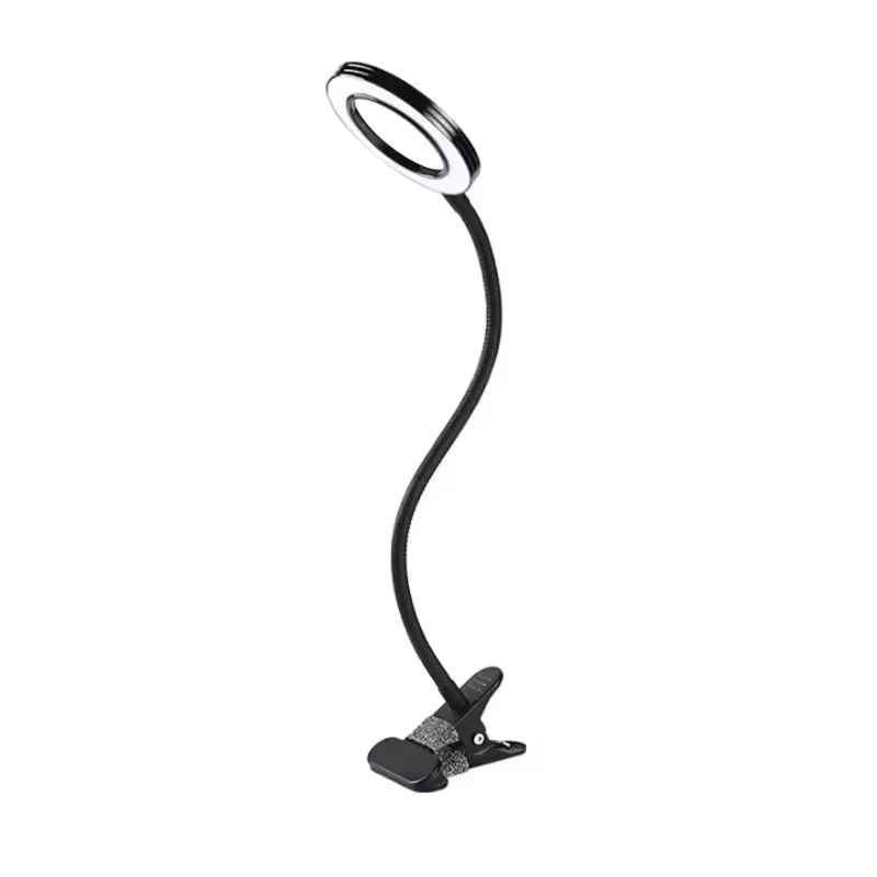 3색 LED 책상 램프는 유연한 유리 소재로 제작되었으며, 가정 독서, 수리, 미용 및 검진에 적합합니다.