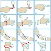 1 Roll Self-adhesive Bandages Elestic Nonwovens First Aid  Wound Dressing Tape Sports Protection Bandages 4 Specification 3