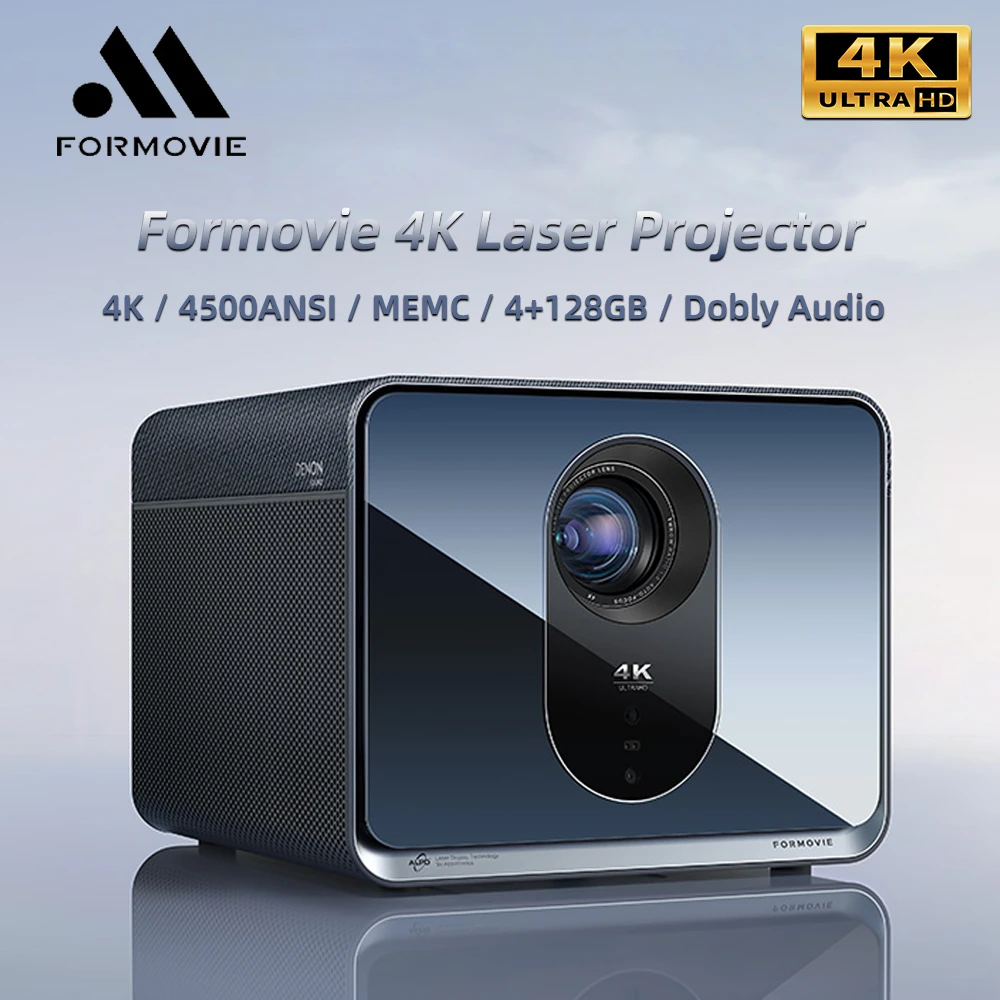 Formovie X5 4k Laser Projector 4500 Ansi Lumens Aldp Android Smart ...