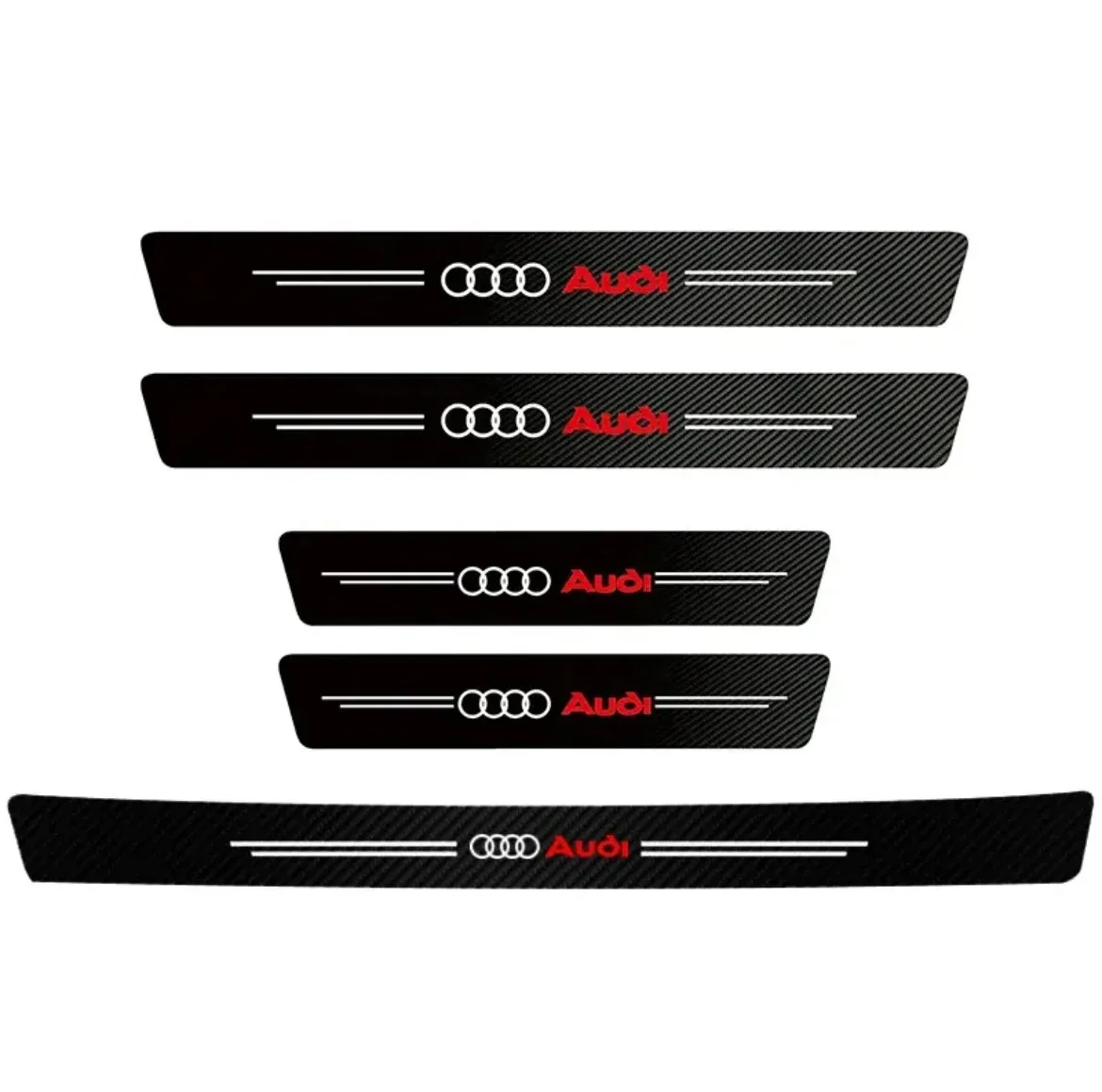 Premium Carbon Fiber Car Door Sill Protector Sticker