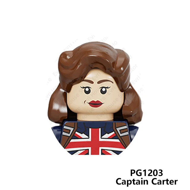 Superhero What If Captain Carter Mini Action Figures Gamora Sylvie Bricks Disney Building Blocks Toys for Children PG1203