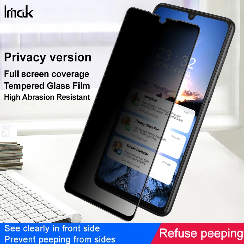 Imak Privacy Glass Screen Protector for Samsung Galaxy A73