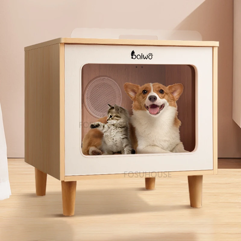 Modern Fully Automatic Mute Pet Hair Dryer for Pet Furniture Intelligent  Pet Drying Box Household Multifunction Pet Water Blower - AliExpress