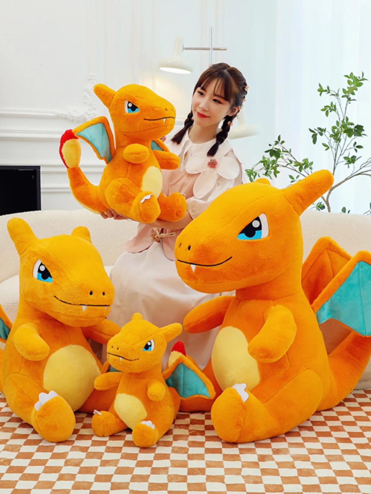 Reatic Dragon Plu Toy Comforter Boy Wings Dragon Doll Flng Dragon Cloth Doll Soft Stuffed Dinosaur Plaything for All Ages