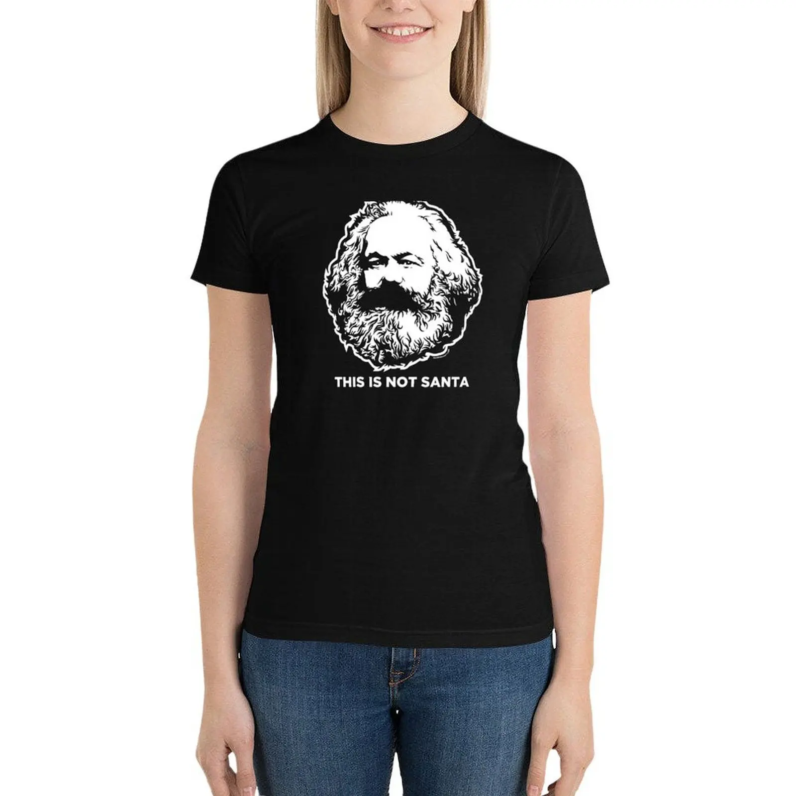 

This Is Not Santa T-Shirt tees tops graphic t-shirts for Women